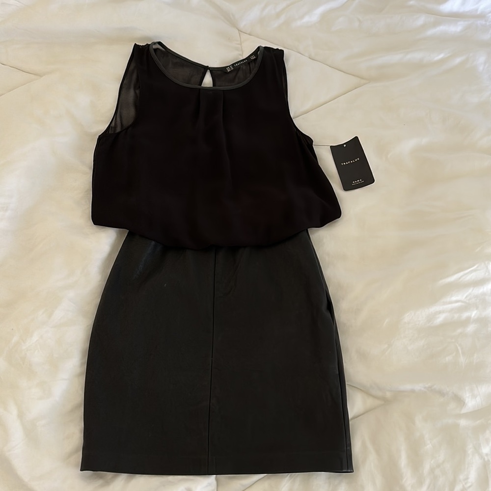 NWT Zara black dress